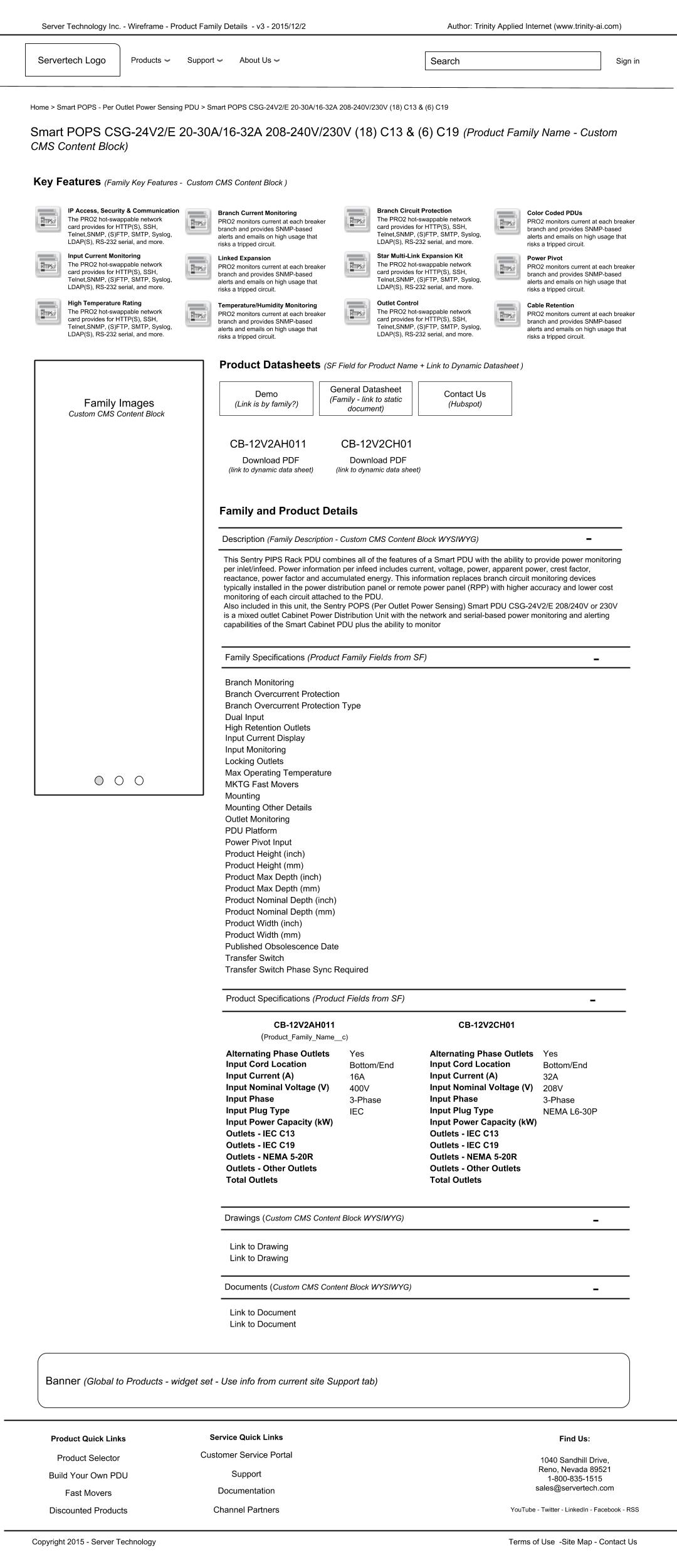 Wireframe - Product Details v.B