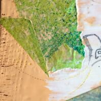 Collage element - tissue paper