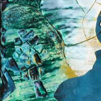 Detail of farmland areas